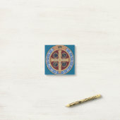 Medaille van de Heilige Benedictus Post-it® Notes (Op bureau)