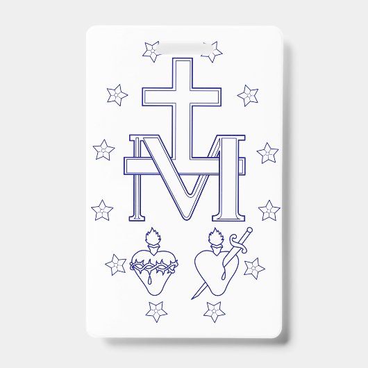 Medaille van Onze Lieve Vrouw van Genade Badge (Voorzijde)