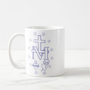 Medaille van Onze Lieve Vrouw van Genade Mirakel K Koffiemok