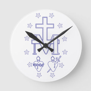 Medaille van Onze Lieve Vrouw van Genade Mirakel K Ronde Klok