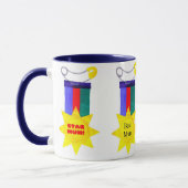 'Médailles de la mère' Ringer Mug (Gauche)