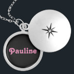 Médaillon Avec Fermoir Necklace Pauline<br><div class="desc">Necklace Pauline</div>