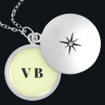 Médaillon Avec Fermoir simple couleur simple uni couleur personnalisée pa<br><div class="desc">Personnaliser modèle</div>