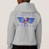 Médaillon d'aile/timbre à double face Harris-Walz (Dos)