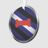MÉDAILLON DE FIERTÉ DE JEU DE CHIOT (devant)