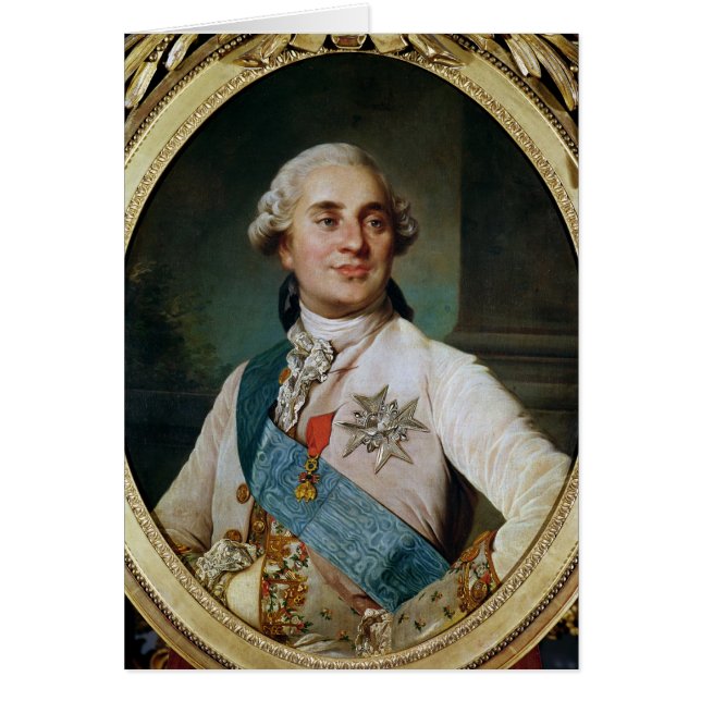 Médaillon de portrait de Louis XVI 1775 (Devant)