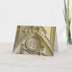 Medaillon die het Doopsel van Constantine Kaart