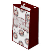 medaillon geschenktas klein cadeauzakje (Achterkant Gekanteld)