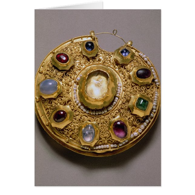 Médaillon Kolt, or serti de perles et (Devant)