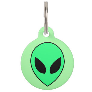 Médaillon Pour Animaux Alien