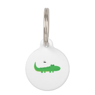 Médaillon Pour Animaux Alligator