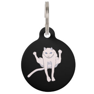 Médaillon Pour Animaux Allongement acrobatique marque d'identification de