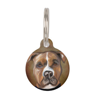 MÉDAILLON POUR ANIMAUX AMERICAN STAFFORDSHIRE TERRIER