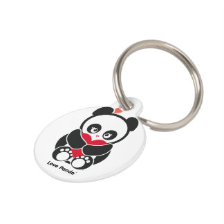 Médaillon Pour Animaux Amour Panda®