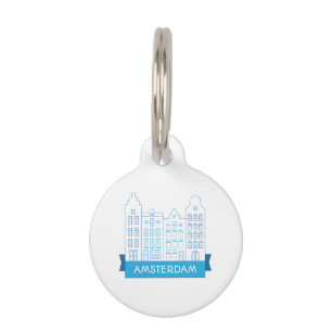 Médaillon Pour Animaux Amsterdam