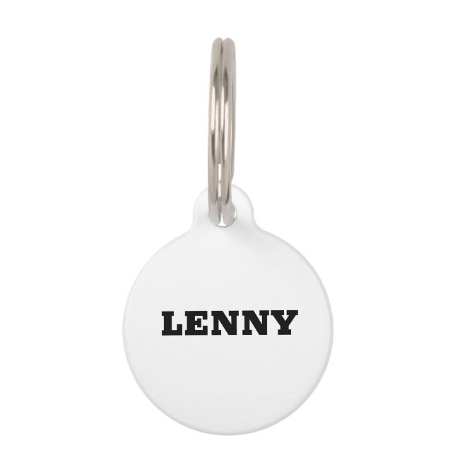 Médaillon Pour Animaux Appeler ## avant que mon parent perde son S h * t (Dos)