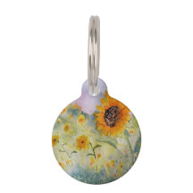 Aquarelle des fleurs de soleil