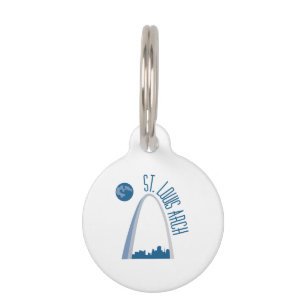 Médaillon Pour Animaux Arc Saint-Louis