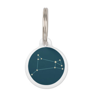 Médaillon Pour Animaux Aries Constellation