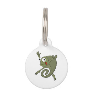 Médaillon Pour Animaux Awesome Chameleon