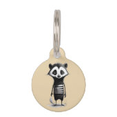 Médaillon Pour Animaux Badger de blaireau (Dos)