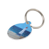 Médaillon Pour Animaux Bague à clé du phare de Talacre (Côté )