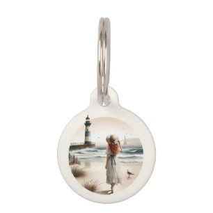 Médaillon Pour Animaux Balade Phare