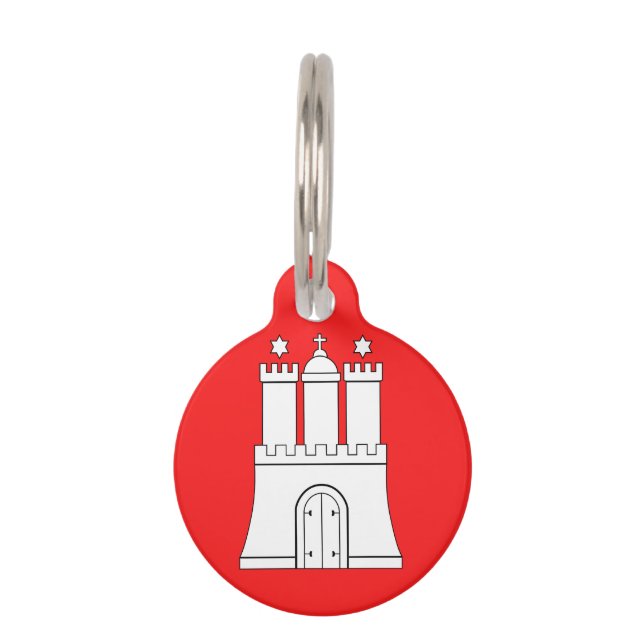 Médaillon Pour Animaux Balise d'identification de l'animal de compagnie d (Devant)