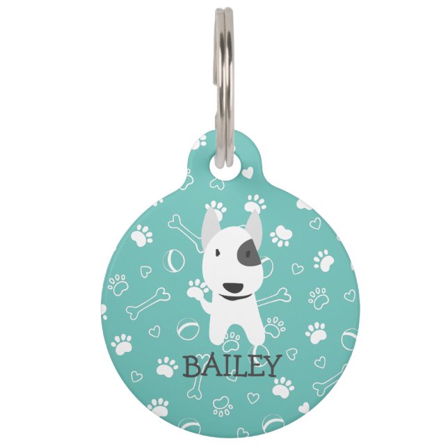 Médaillon Pour Animaux Balise d'identification de l'animal de compagnie d (Devant)