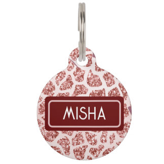 Médaillon Pour Animaux Balise d'identification de l'animal de compagnie d