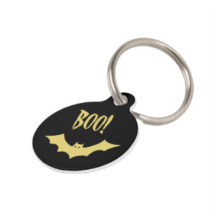 Médaillon Pour Animaux Balise pour animal de compagnie d'Halloween - Cust