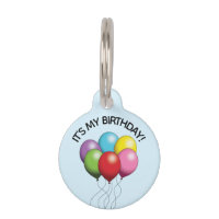 Ballons d'anniversaire colorés - C'est mon anniver