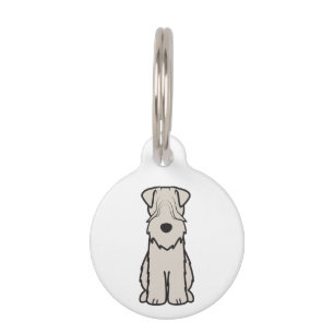 Médaillon Pour Animaux Bande dessinée blonde comme les blés doucement