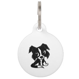 Médaillon Pour Animaux bande dessinée de guerre biologique de border