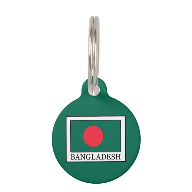 Médaillon Pour Animaux Bangladesh (Devant)