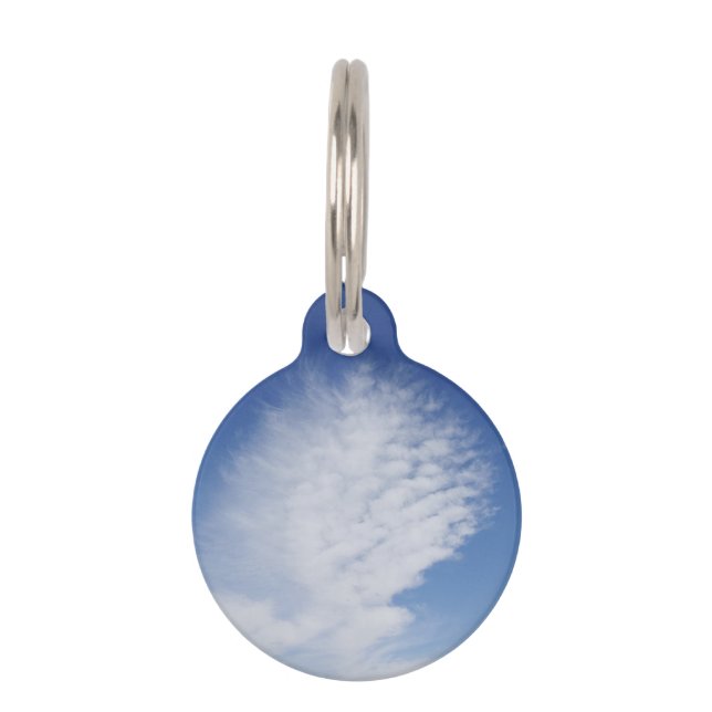 Médaillon Pour Animaux Beau nuage (Devant)