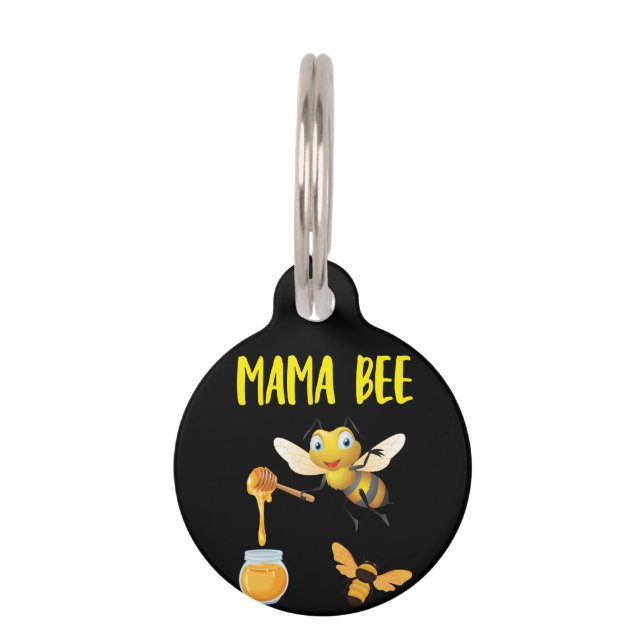 Médaillon Pour Animaux Beekeeper Art Mama Bee (Devant)