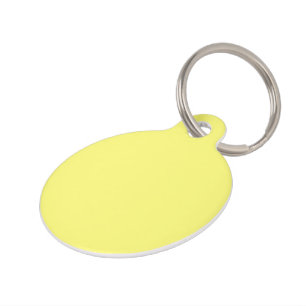 Médaillon Pour Animaux Beurre jaune