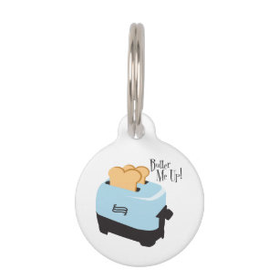 Médaillon Pour Animaux Beurre-moi vers le haut