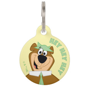Médaillon Pour Animaux Bienvenue à Yogi Bear