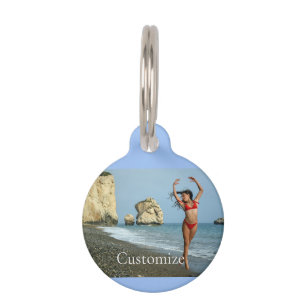 Médaillon Pour Animaux Bikini Model Dancing Thunder_Cove