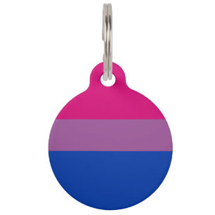 Médaillon Pour Animaux Bisexual pride