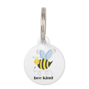 Médaillon Pour Animaux Bonne princesse d'abeille avec couronne et slogan