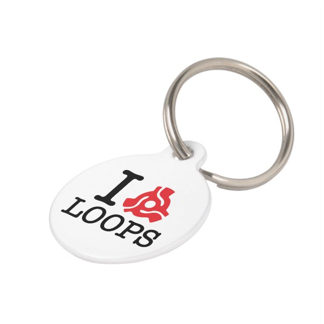 Médaillon Pour Animaux Boucles d'adaptateur I 45 (Côté )
