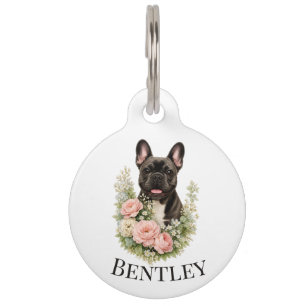 Médaillon Pour Animaux Bouledogue Français