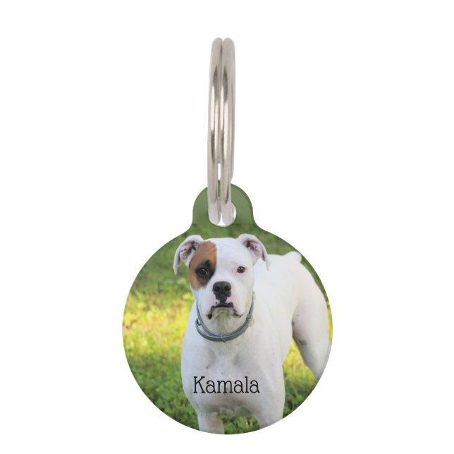 Médaillon Pour Animaux Boxer (Devant)