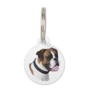 Médaillon Pour Animaux Boxer dog portrait