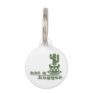 Médaillon Pour Animaux Cactus Pas un gros cactus drôle dire