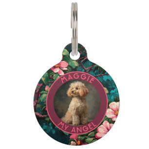 Médaillon Pour Animaux Cadeau coloré pour maman de fourrure Gerdenias Flo