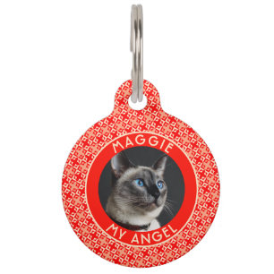 Médaillon Pour Animaux Cadeau de maman à fourrure tribale magnifique